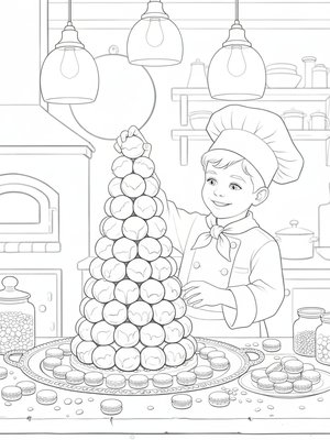 Vintage Storybook - B&W