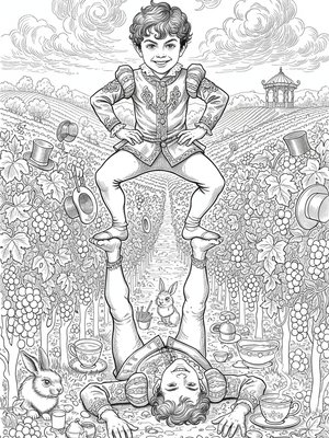 Victorian Illustration - B&W