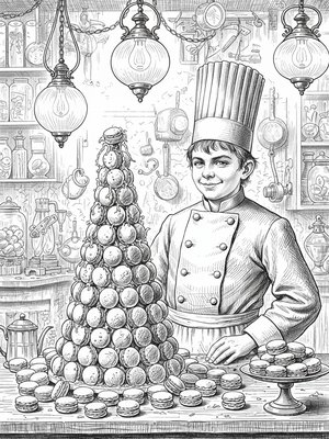 Victorian Illustration - B&W