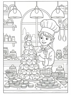 Classic Coloring Book - B&W