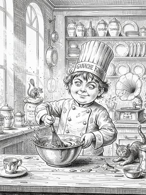 Victorian Illustration - B&W