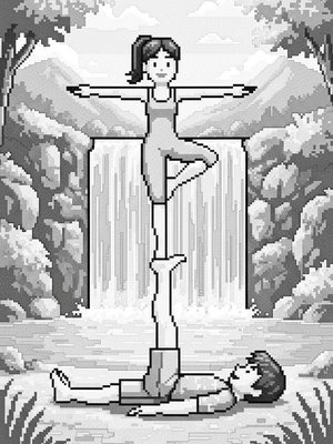 Pixel Art - B&W