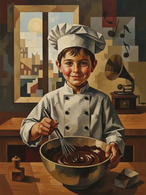 Cubist Painting - Color