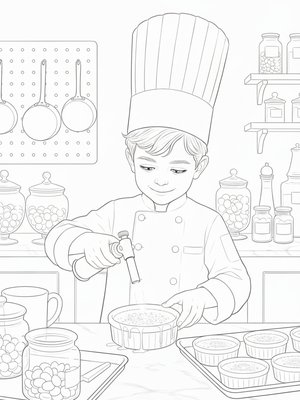 Vintage Storybook - B&W