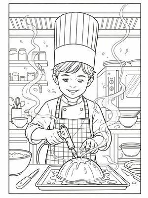 Classic Coloring Book - B&W