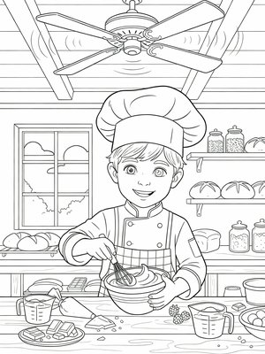 Classic Coloring Book - B&W