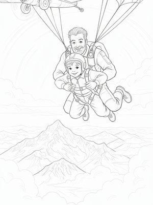 Vintage Storybook - B&W