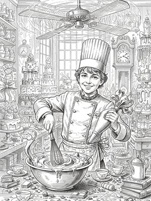Victorian Illustration - B&W