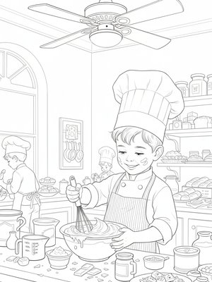 Vintage Storybook - B&W