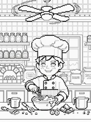 Pixel Art - B&W