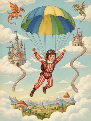 Adventurous Plane Exit