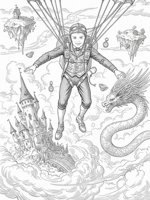 Victorian Illustration - B&W