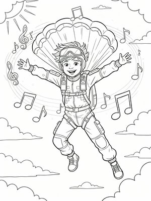 Classic Coloring Book - B&W