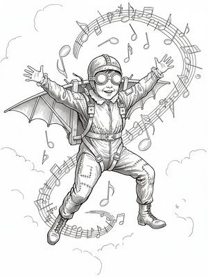 Victorian Illustration - B&W