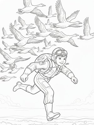 Vintage Storybook - B&W