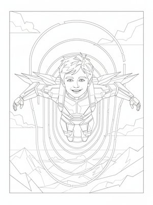 Cubist Painting - B&W