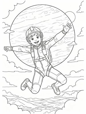 Classic Coloring Book - B&W