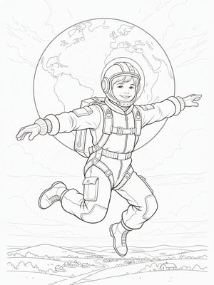 Vintage Storybook - B&W