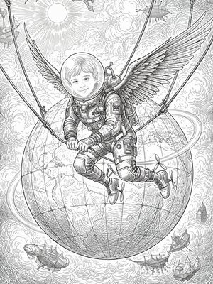 Victorian Illustration - B&W