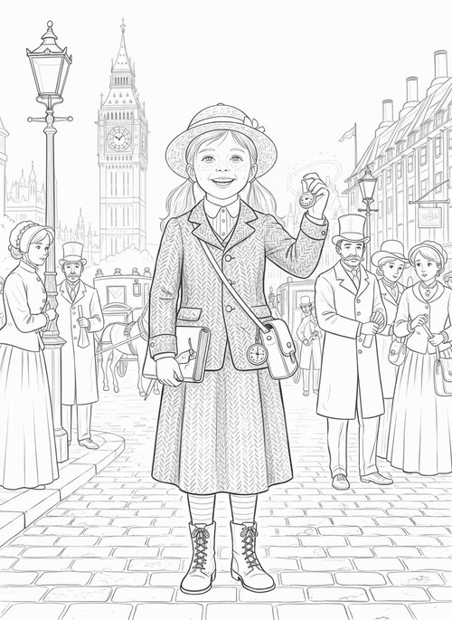 Gentle Pencil - B&W Sample