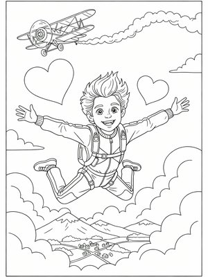 Classic Coloring Book - B&W