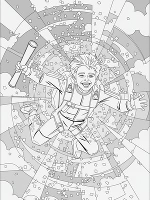 Cubist Painting - B&W