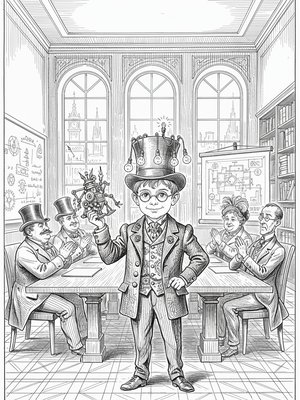 Victorian Illustration - B&W