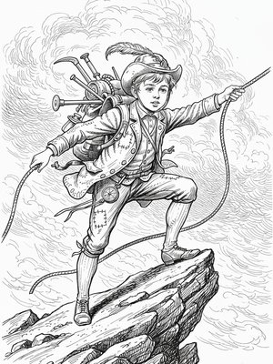 Victorian Illustration - B&W