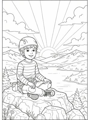 Classic Coloring Book - B&W