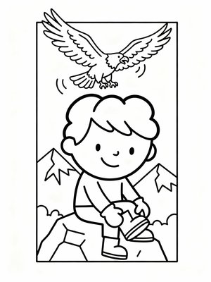 Preschool Simple - B&W