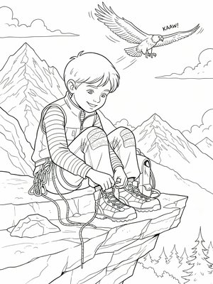 Classic Coloring Book - B&W