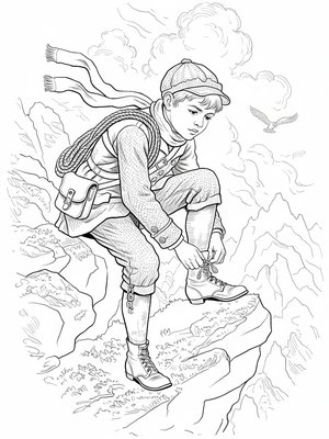 Victorian Illustration - B&W