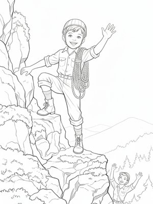 Vintage Storybook - B&W