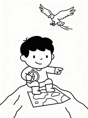 Preschool Simple - B&W