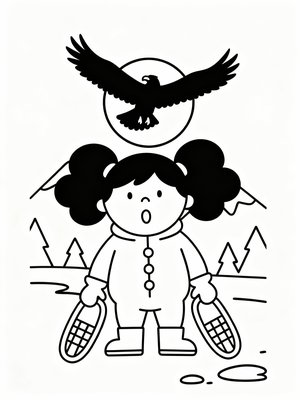 Preschool Simple - B&W