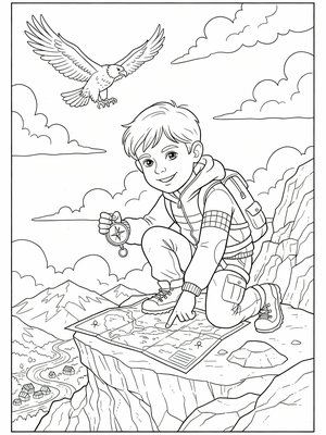 Classic Coloring Book - B&W