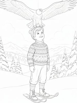 Vintage Storybook - B&W