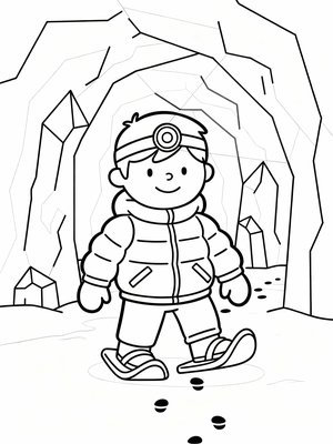 Preschool Simple - B&W