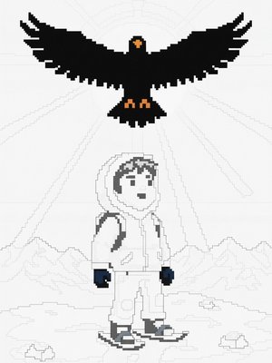 Pixel Art - B&W