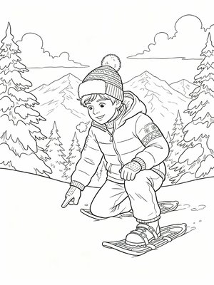 Classic Coloring Book - B&W