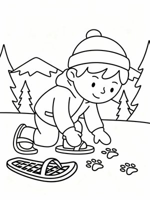 Preschool Simple - B&W