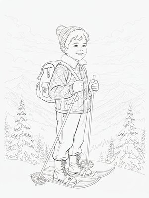 Vintage Storybook - B&W