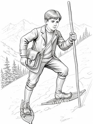 Victorian Illustration - B&W