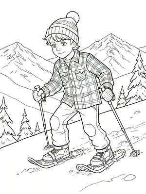 Classic Coloring Book - B&W