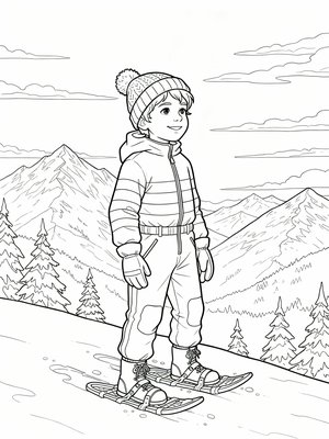 Classic Coloring Book - B&W