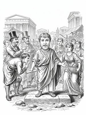 Victorian Illustration - B&W