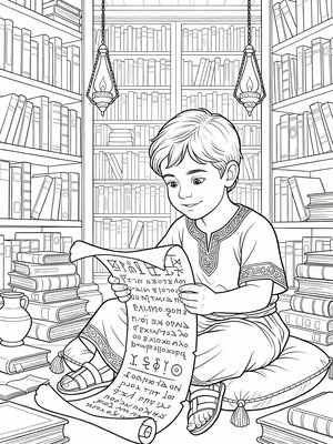 Classic Coloring Book - B&W