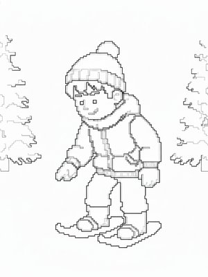 Pixel Art - B&W