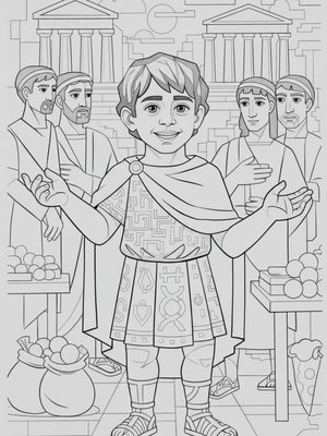 Cubist Painting - B&W