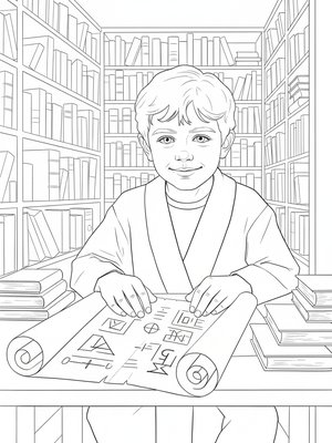 Cubist Painting - B&W